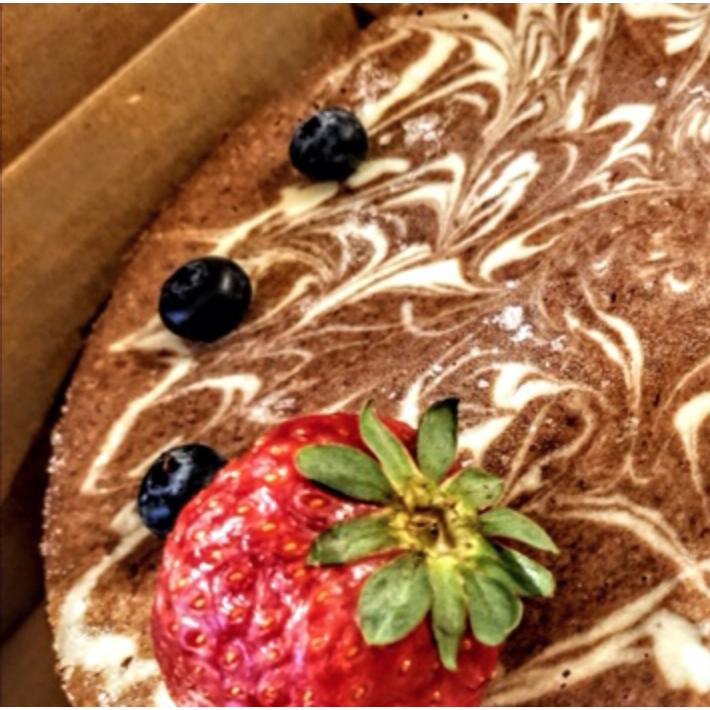 Double trouble chocolate cheesecake